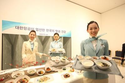 大韓航空將首推傳統韓式料理全餐服務(圖)|大韓航空|服務|餐食_新浪航空