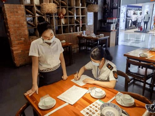 銀海區推進餐飲服務標準化工作